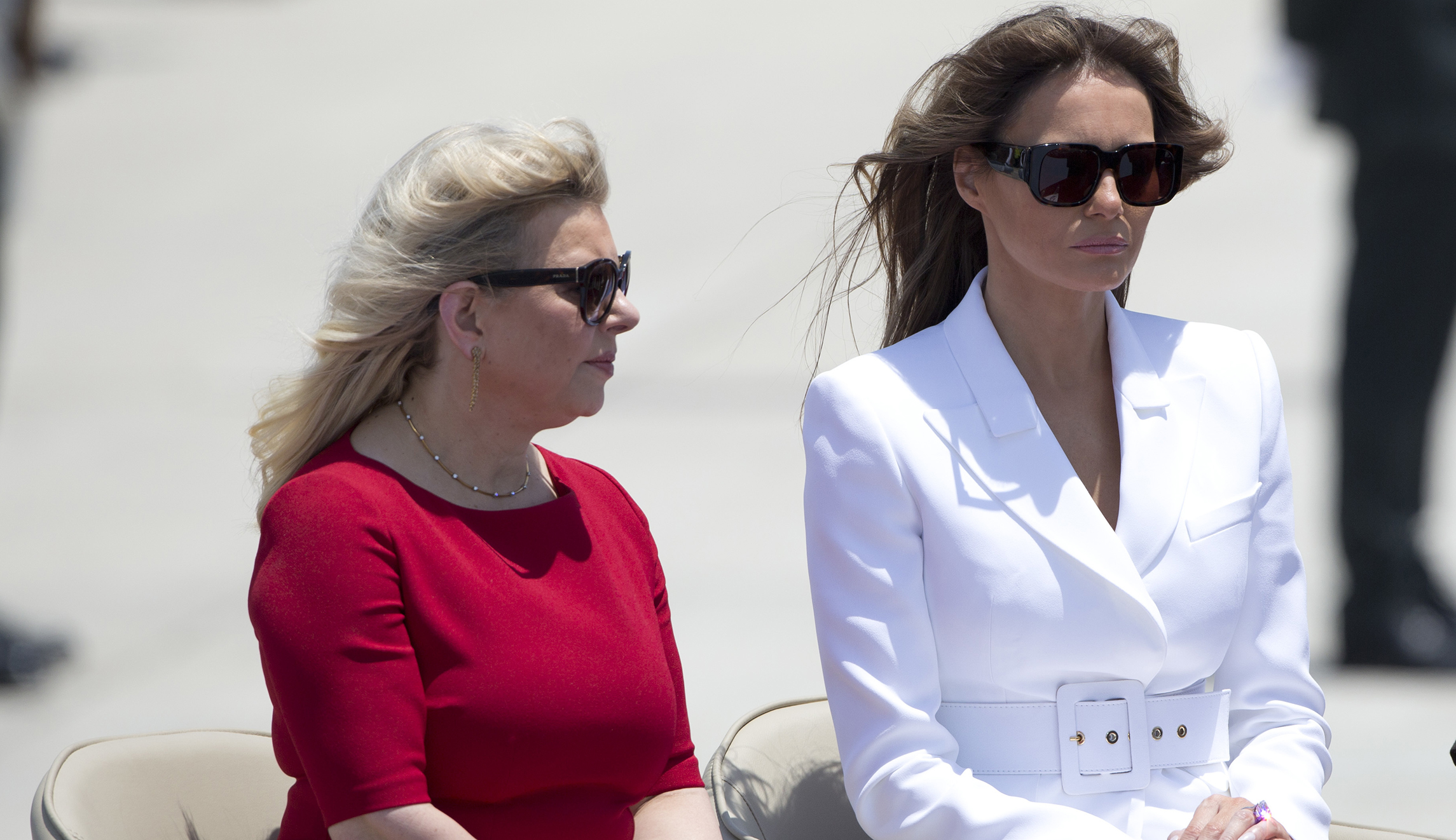 Sara Netanyahu to Melania Trump: The media hates us, too