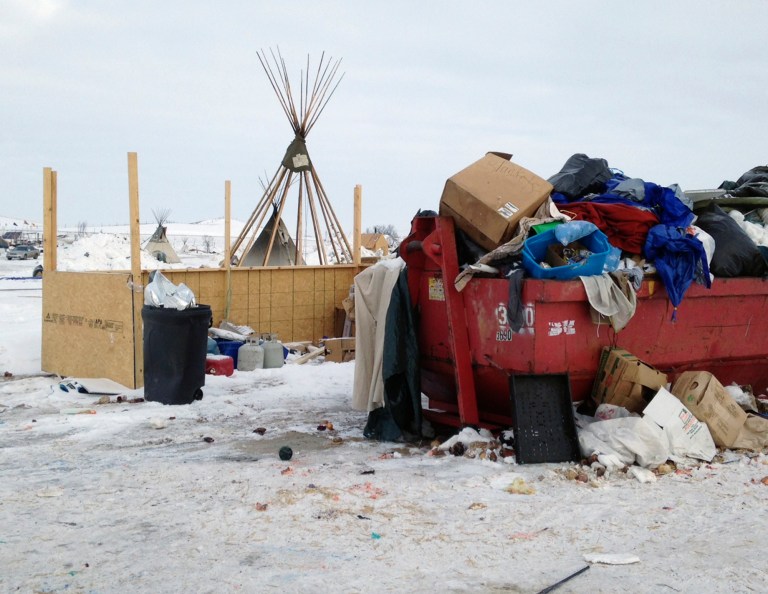 Several Months of ‘Human Waste’ an Urgent Motive to Move Dakota Access Protesters This Week