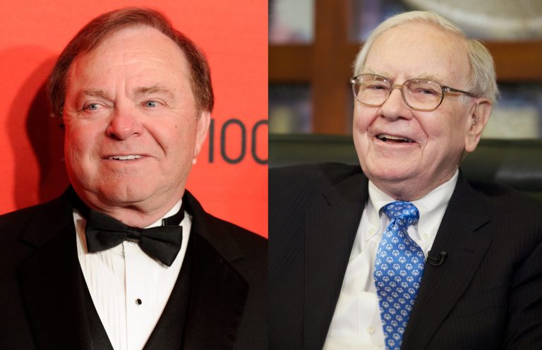 Harold Hamm, left, perfected fracking and who, according to the Journal, 