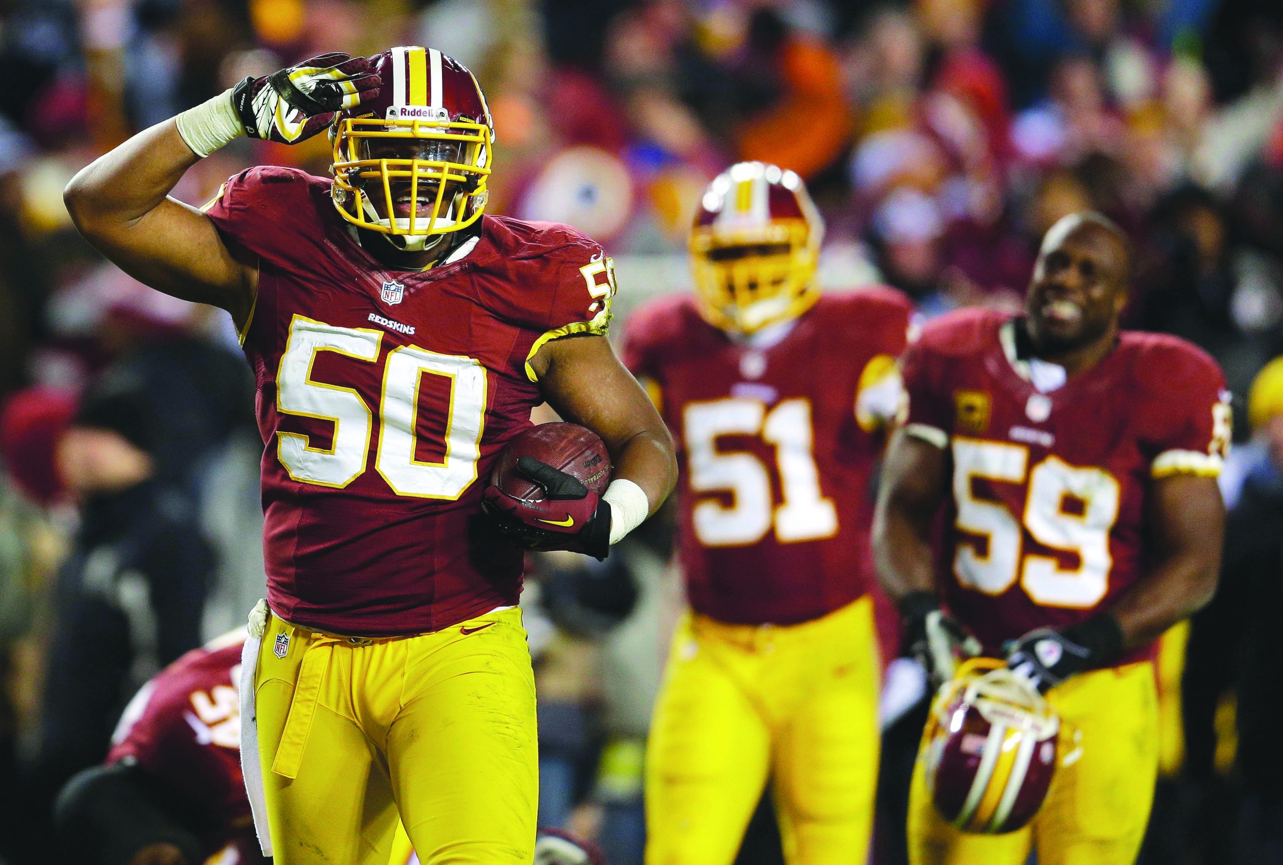 Redskins’ Jackson continues to catch on