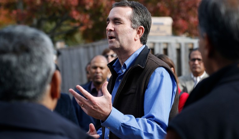 The Northam campaign can't limit itself to attacking Ed Gillespie. They are going a step further and attacking Virginians who might be Gillespie supporters. (AP Photo/Steve Helber)