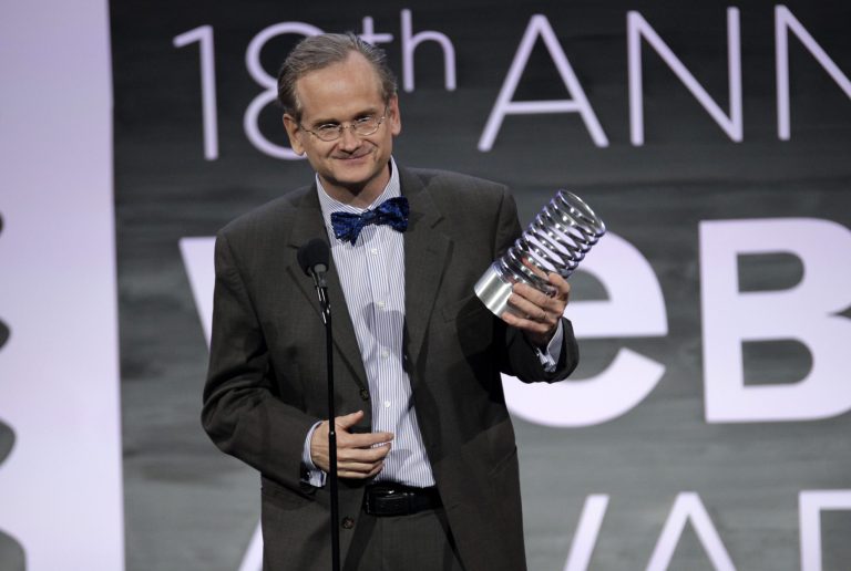 LarryÂ Lessig was running to bring attention to what he sees as the corrupting influence of money in politics and got in afterÂ pledging over the summer thatÂ he would raiseÂ $1 million in donations beforeÂ Sept.Â 1. (AP Photo)