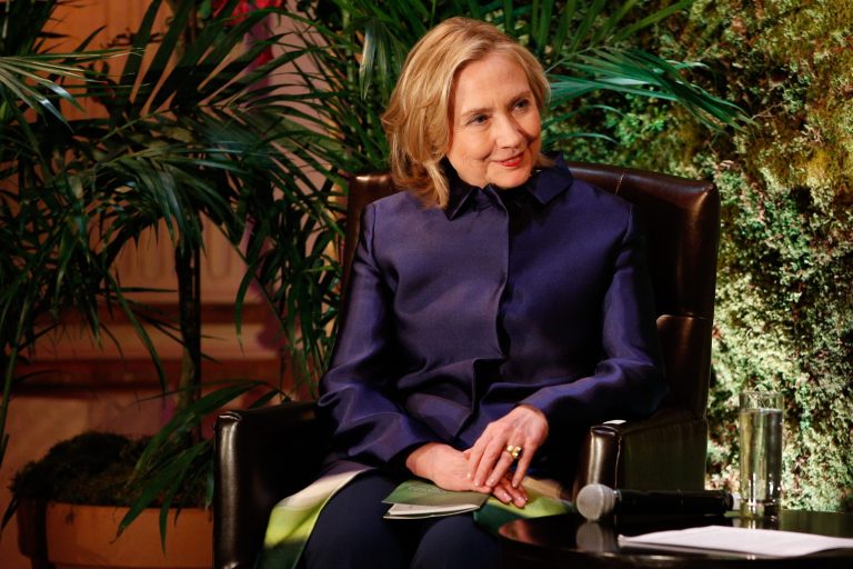 NEW YORK, NY - MAY 15:  Former U.S. Secretary of State Hillary Rodham Clinton attends the Conservation International 16th annual New York dinner at The Plaza Hotel on May 15, 2013 in New York City.  (Photo by JP Yim/Getty Images)