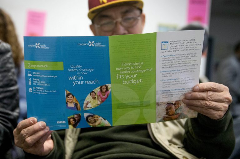 Since the start of open enrollment, about 8.5 million people have re-enrolled or gotten a new plan in Obamacare. (Andrew Harrer/Bloomberg)