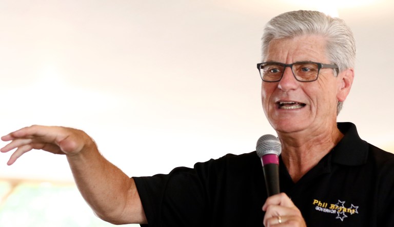 Lower courts have thus far ruled against Carlos Moore, the Mississippi attorney who filed suit over the flag in 2016. (AP Photo/Rogelio V. Solis)