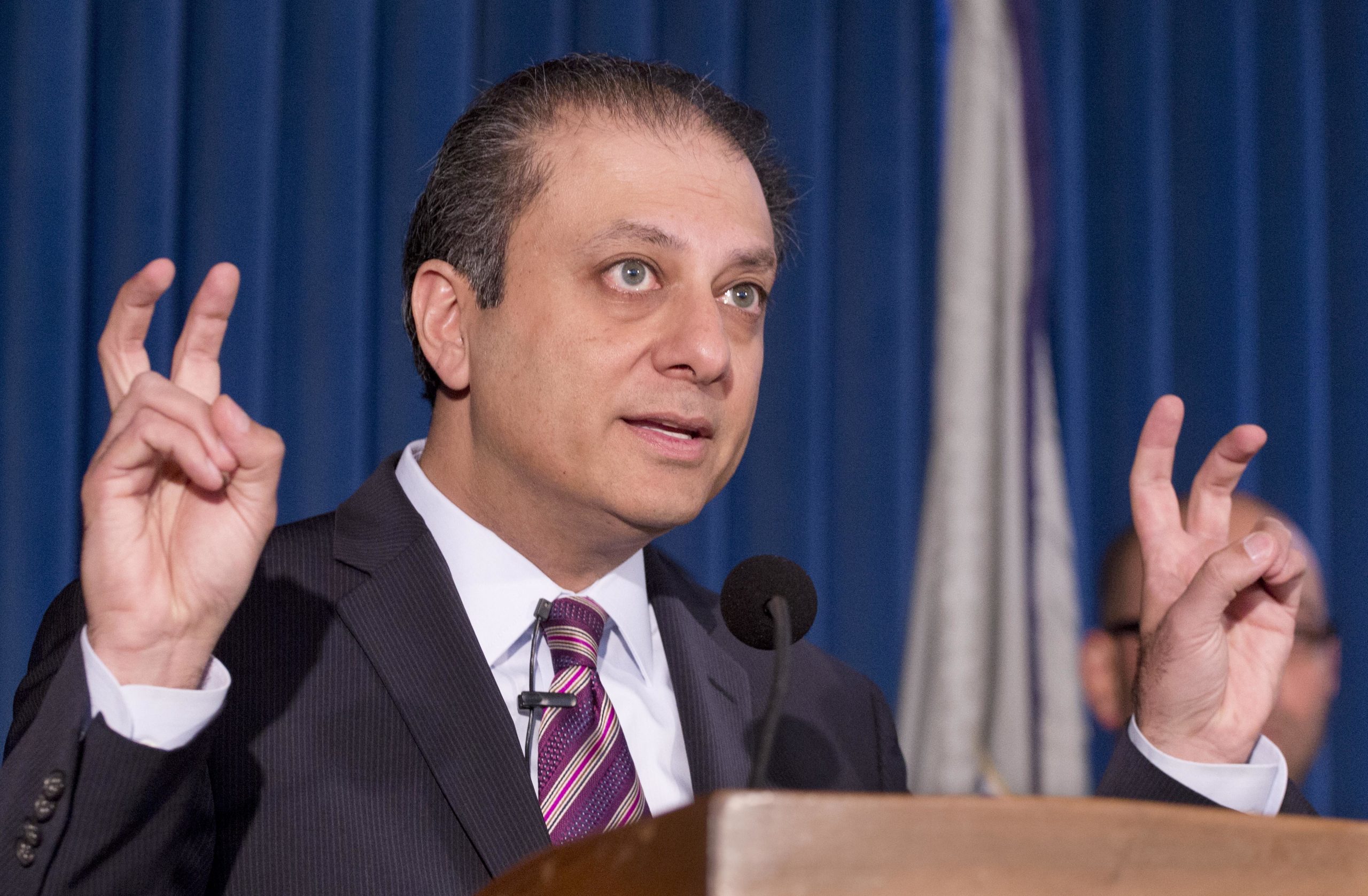 Bharara implies he was fired in order to stop an investigation