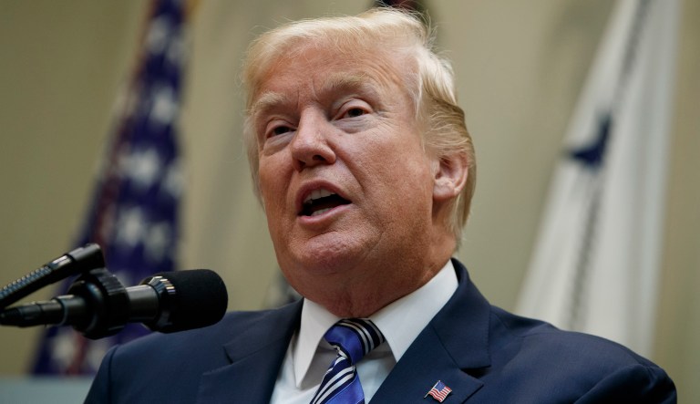 President Trump knocked Senate Majority Leader Mitch McConnell on Wednesday for saying the former businessman had 