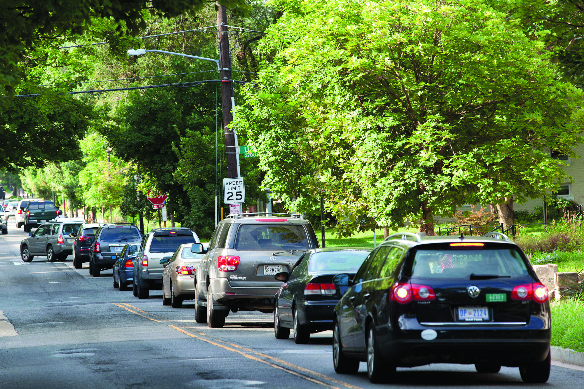 Traffic getting worse as D.C. narrows Wisconsin Ave.