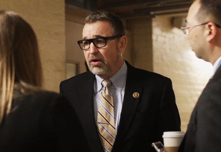 Rep. Matt Salmon announced Thursday that he will not seek re-election. (AP Photo/Lauren Victoria Burke)