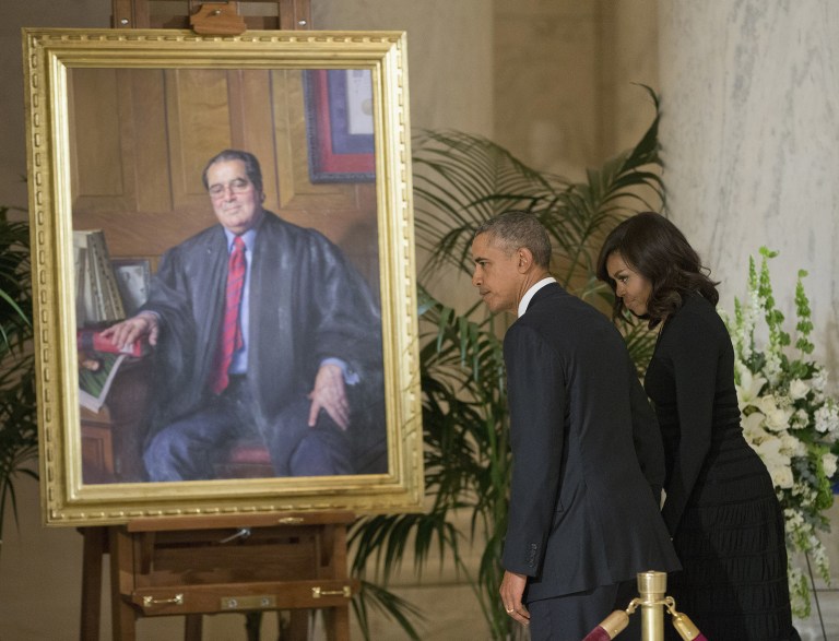 Washington waits for an announcement by President Obama of his pick to replace to the late Antonin Scalia on the Supreme Court. (AP Photo/Pablo Martinez Monsivais)