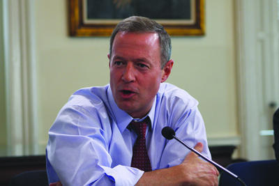 Maryland Gov. Martin O'Malley (Examiner file photo)