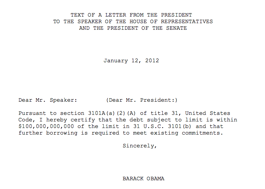 Boehner will love the latest letter from Obama