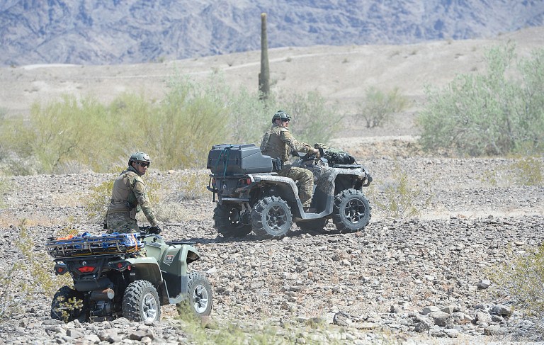 Assaults against Customs and Border Protection officers was higher in the first eight months of FY 2017 than all of the previous year. (Randy Hoeft/Yuma Sun via AP)