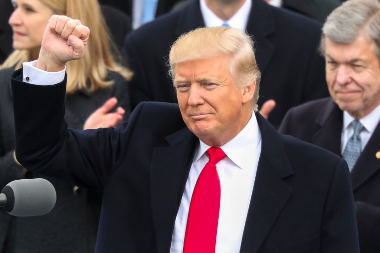 Trump only said the word 