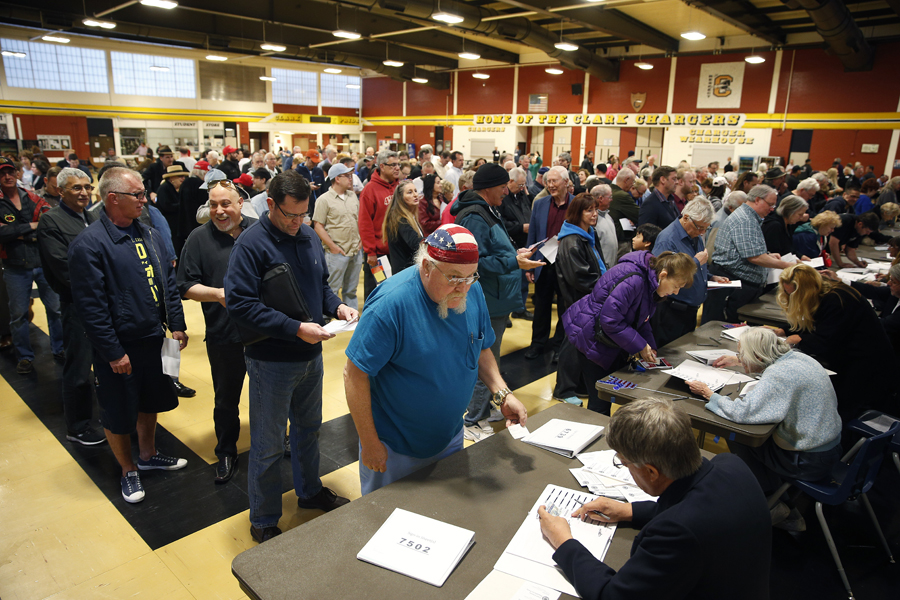 Nevada GOP voter turnout more than doubles