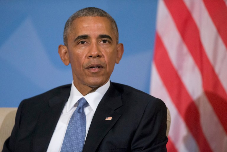 Obama indirectly attributed the terrorist attack to ISIS, although he never referenced the group by name. (AP Photo/Pablo Martinez Monsivais)