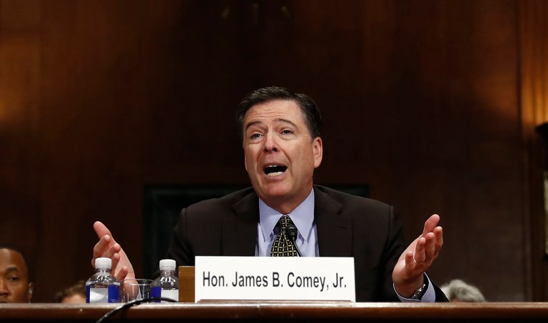 In testimonies, Comey has been forthcoming, offering reasonable explanations to justify his decisions. That may sound naive, but it's hard to deny. (AP Photo/Carolyn Kaster)