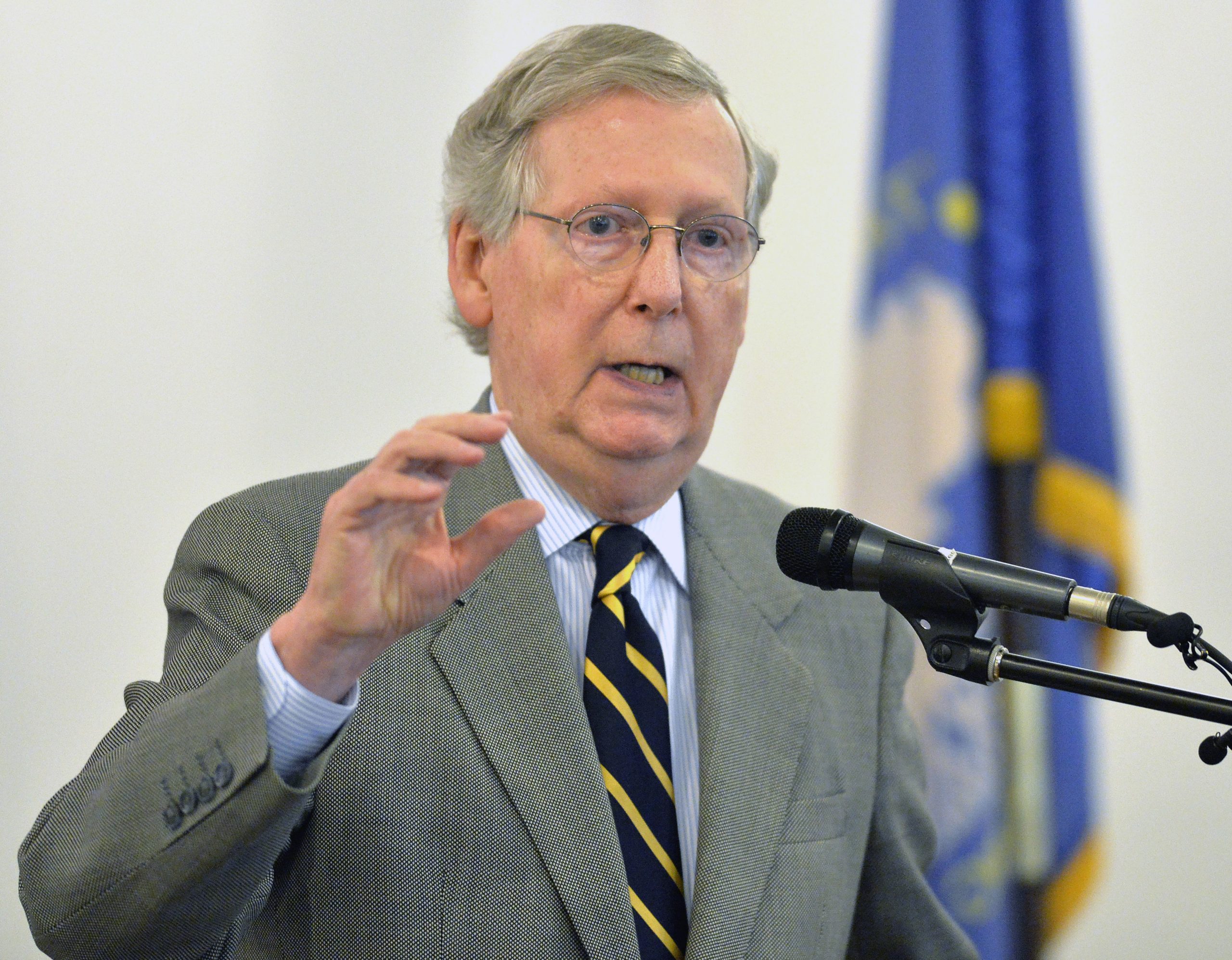 Presidential politics hinders McConnell on NSA