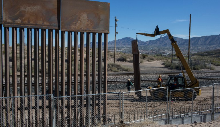 White House director of legislative affairs noted that more than two dozen Senate Democrats voted for 700 miles of border fencing in 2006, but now are threatening to shut down the government over funding for President Trump's border wall. (AP Photo/Rodrigo Abd)
