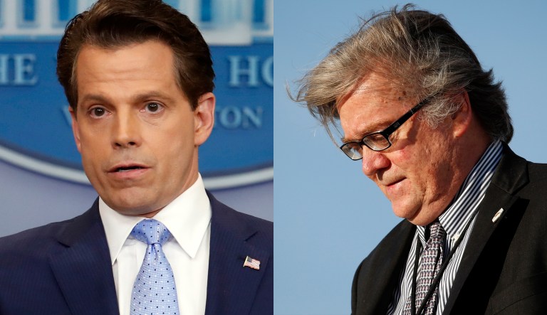 Bannon has long faced criticism for his claim last year that Breitbart, the news organization he presently chairs, is a 