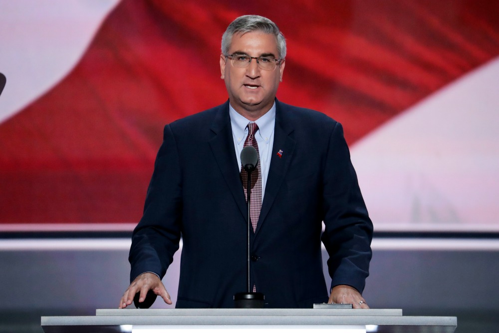 Indiana’s Holcomb won’t say when mask mandate will end