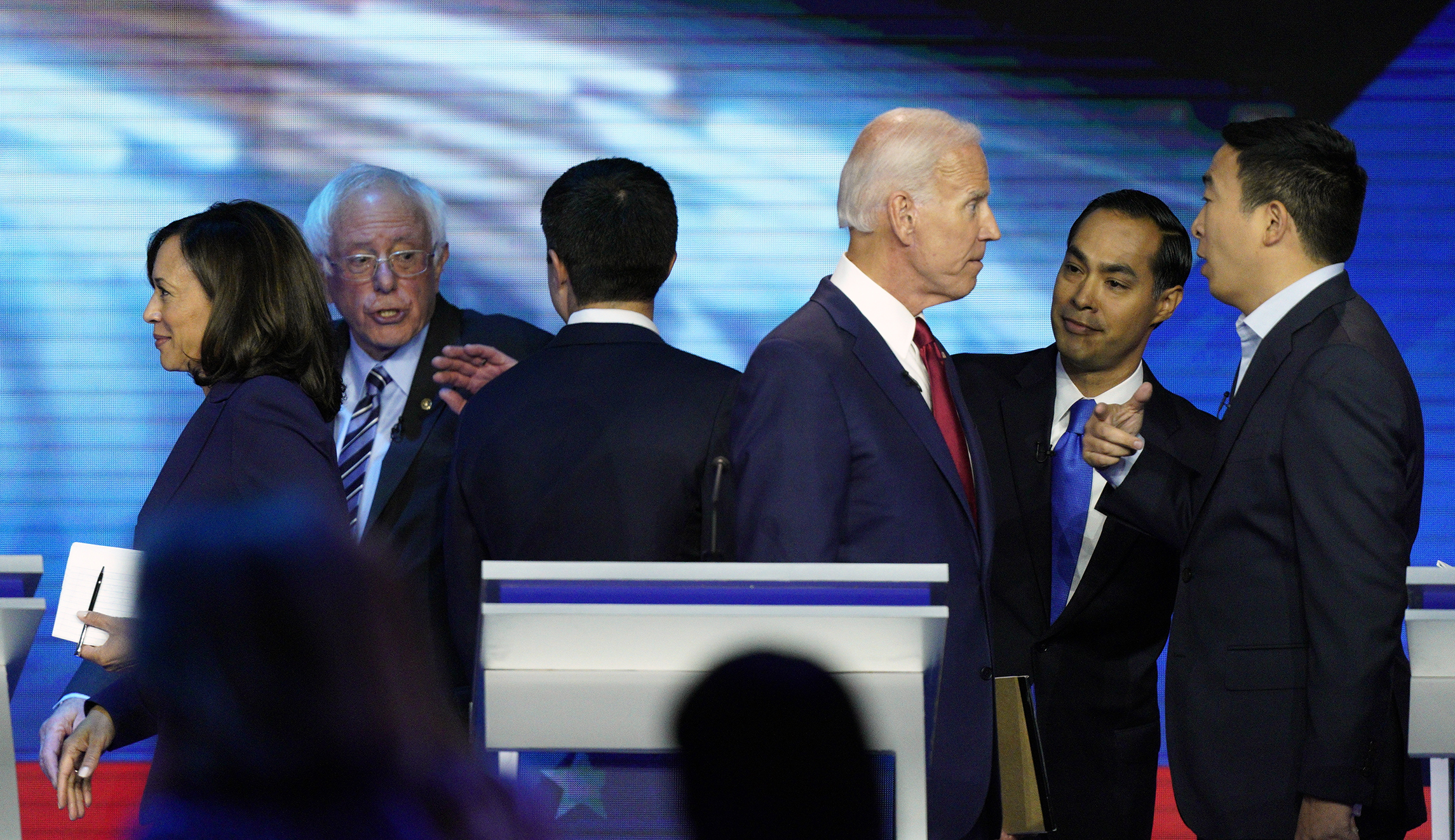 As Democrats watch the debate, optimism for 2020