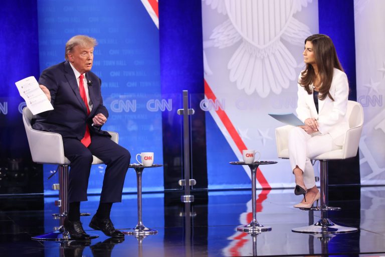 Trump blasted as ‘puppet of Putin’ and ‘coward’ for CNN town hall remarks