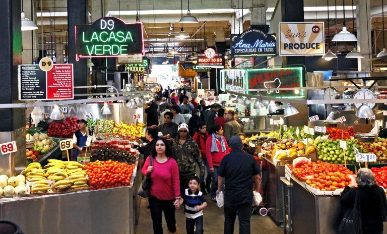 Consumer prices rose at a 2 percent annual rate for the fourth month in a row, the Bureau of Labor Statistics reported Tuesday morning, led by the increasing cost of food. (AP Photo/Nick Ut)