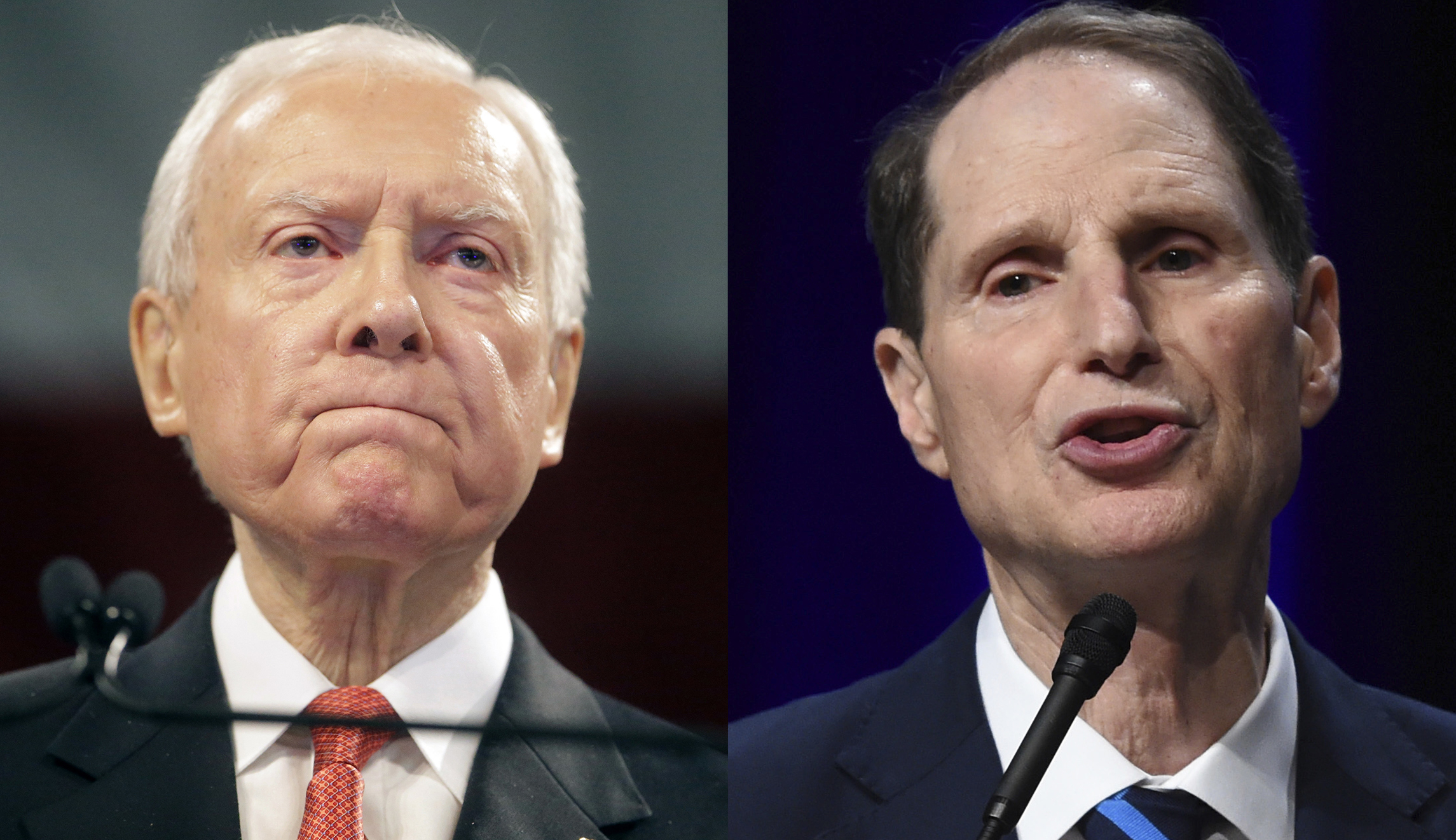 Orrin Hatch, Ron Wyden trade barbs over possible Medicaid cuts