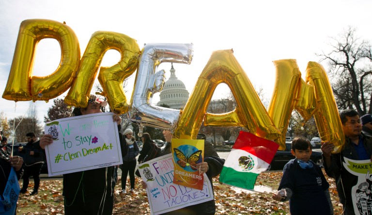 DACA recipients have seized on American millennials' ability to receive financial aid and college scholarships in multiple states. ( AP Photo/Jose Luis Magana)