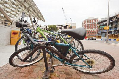 Metro removing abandoned bikes from rail stations