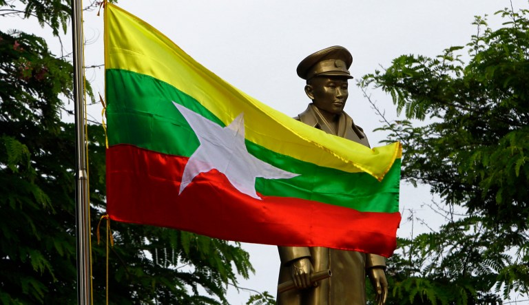 While Myanmar claims it takes the Rohingya human rights situation seriously, from its geriatric military leadership to the once-honored Aung San Suu Kyi, top officials are unwilling to stop the bloodletting. In response, President Trump should ask Congress to impose sanctions on top Myanmar officials, including Suu Kyi. (AP Photo/Aung Shine Oo)