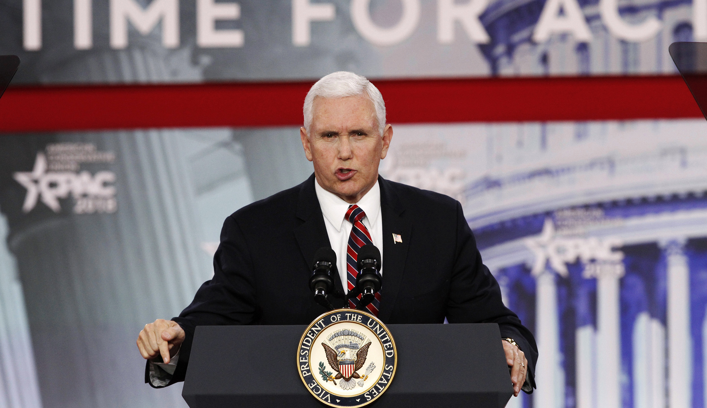 Mike Pence touts ‘a year of promises made and promises kept’ at CPAC