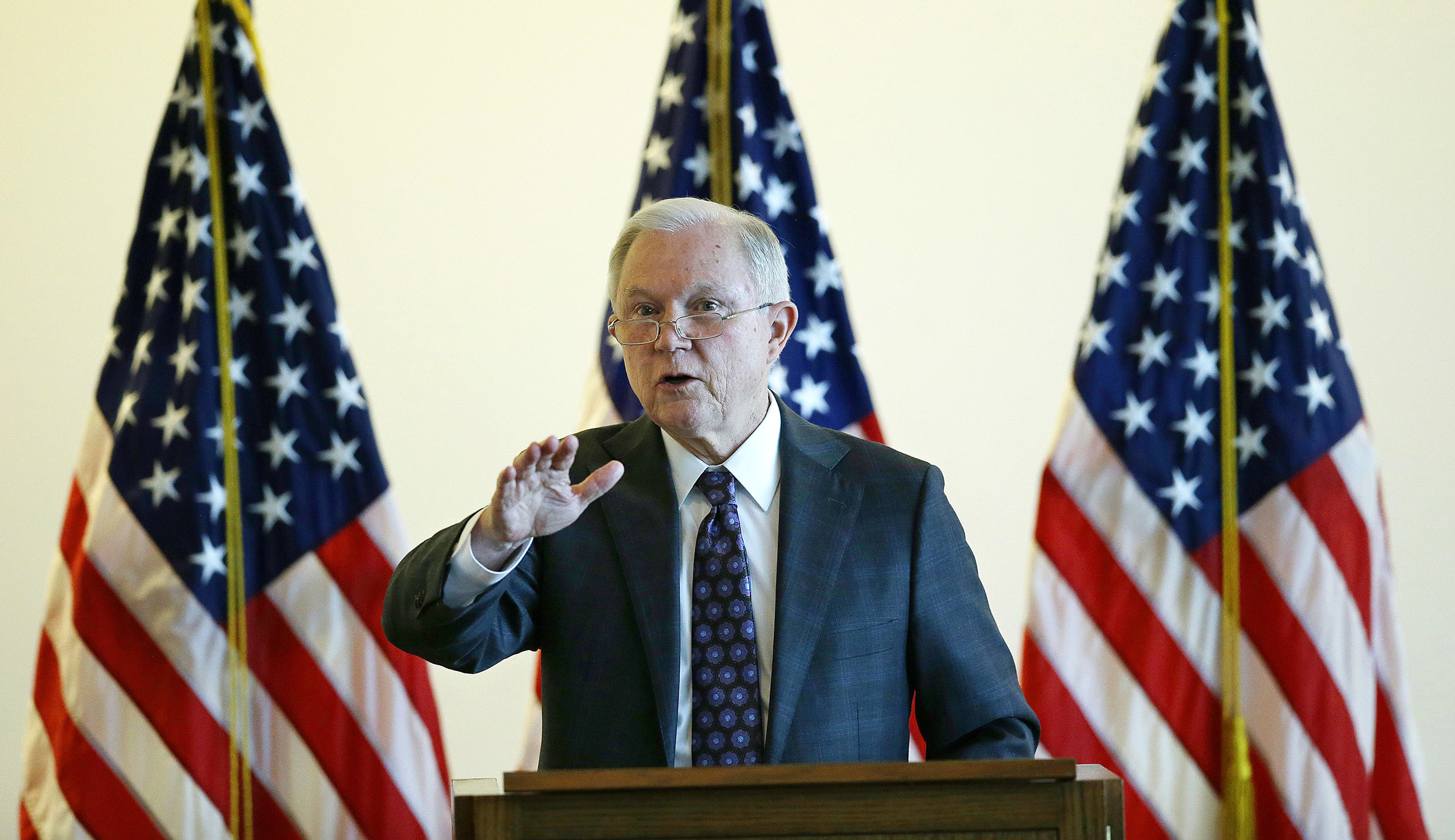 Georgetown law professors will take a knee outside Jeff Sessions’ speech