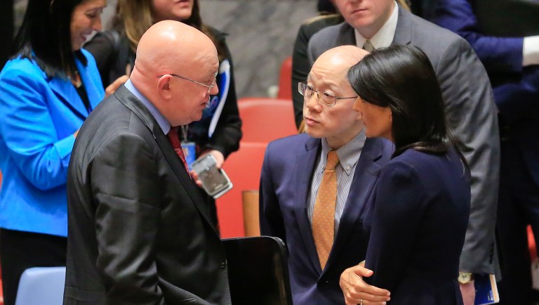 China and Russia made it clear they were unlikely to support more sanctions. (AP Photo/Bebeto Matthews)