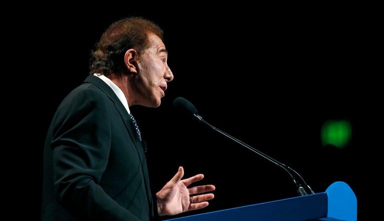 Per the Federal Election Commission, casino mogul Steve Wynn donated $2,700 to Greg Gianforte on May 25, 2017 as Gianforte ran for Congress. (AP Photo/Elise Amendola)