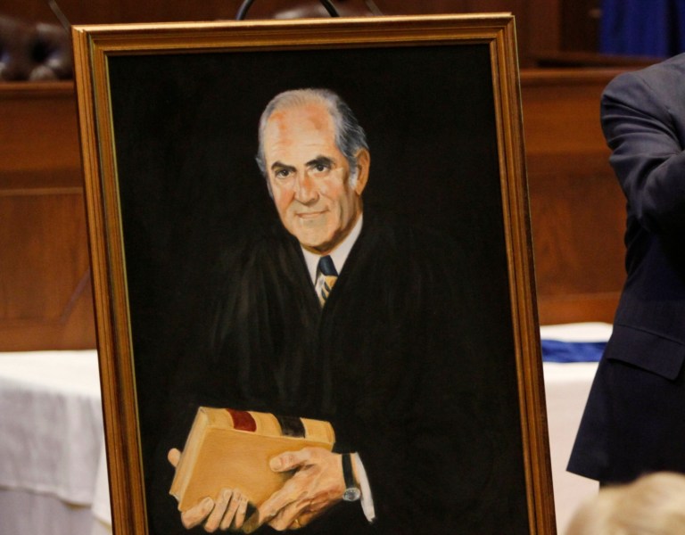 Judge Robert R. Merhige Jr. did not solicit controversy, but like many of our judges it seemed to come his way. (AP Photo/Steve Helber)