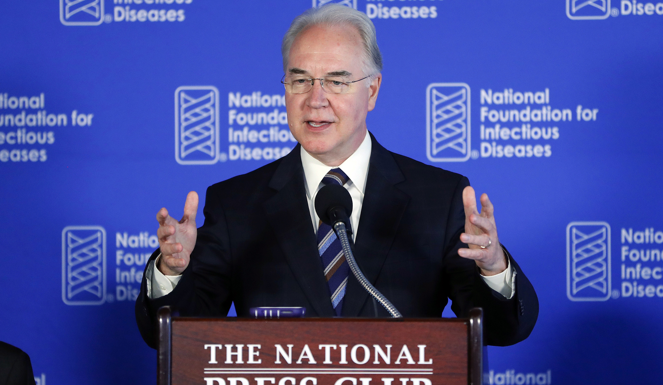 Tom Price used military aircraft for trips to Africa, Europe, and Asia: Report