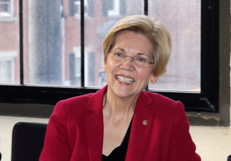 Massachusetts Sen. Elizabeth Warren insisted that her new book out this week is not the start of her campaign for president in 2020. (AP Photo/Elise Amendola)