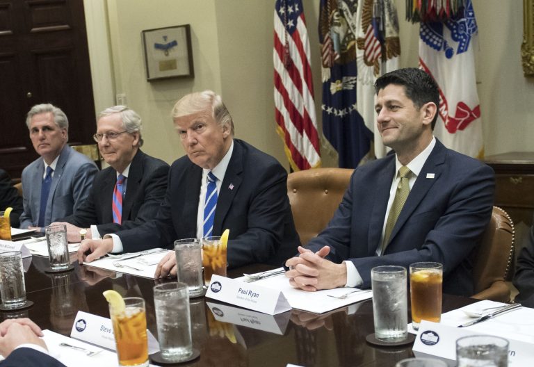 Trump/Ryan Health-Care Bill Still Struggling