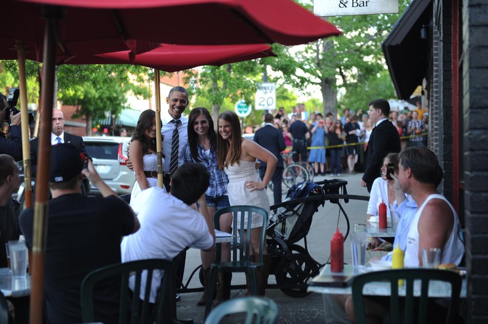 Obama’s wild night in Boulder
