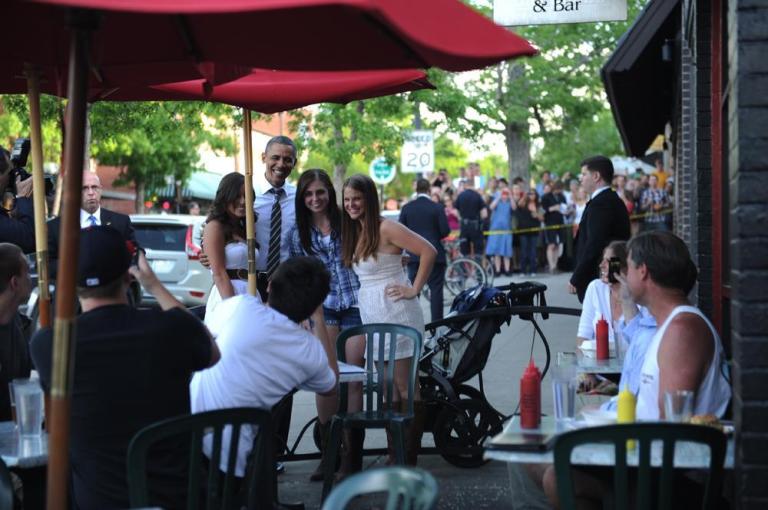 Obama’s wild night in Boulder