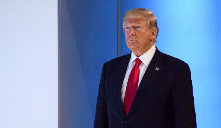 President Trump's meeting with the U.N. Security Council comes in the middle of a two-track effort in Congress and with European allies to address flaws that the Trump administration perceives in the nuclear deal negotiated by former President Barack Obama's team. (Laurent Gillieron/Keystone via AP)