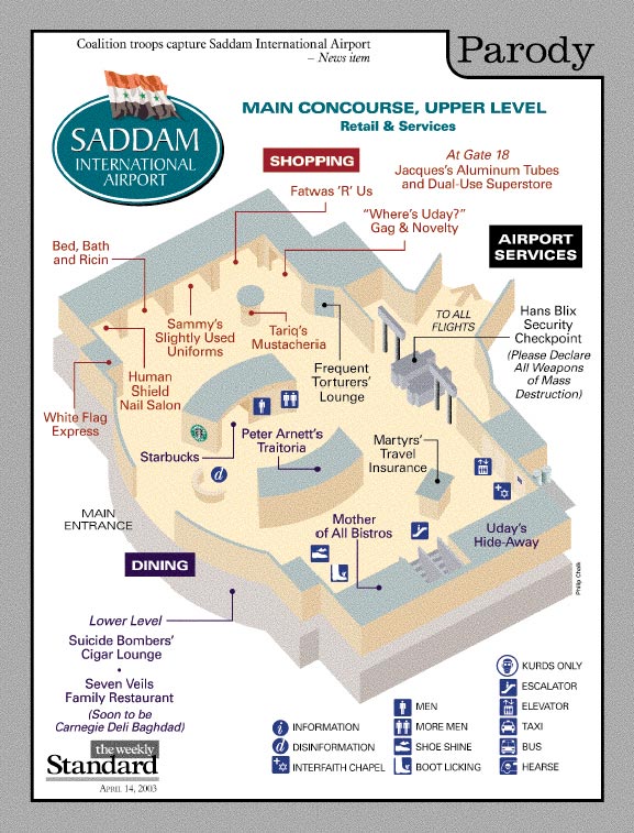 The mall at Saddam City.