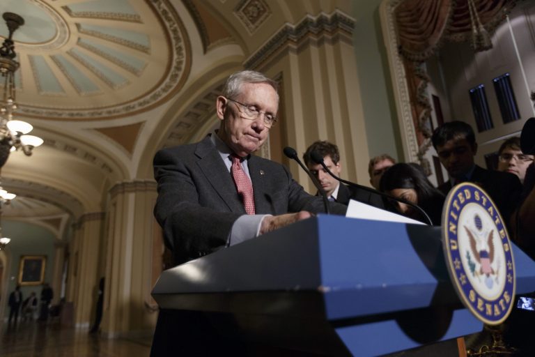 Senate Majority Leader Harry Reid, D-Nev. (AP/J. Scott Applewhite)