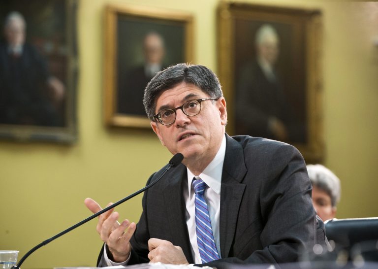 Treasury Secretary Jack Lew said Oct. 17 is the day he will exhaust his ability to borrow by using 