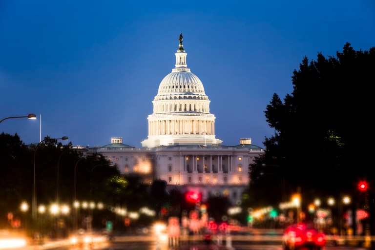 The government will run out of money four days after Congress returns from its Easter recess. (iStock)