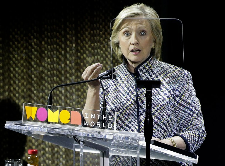 Earlier this year, America Rising detailed its plans to target Clinton and help Republicans in their attempt to derail her 2016 campaign.Â (AP Photo/Julie Jacobson)