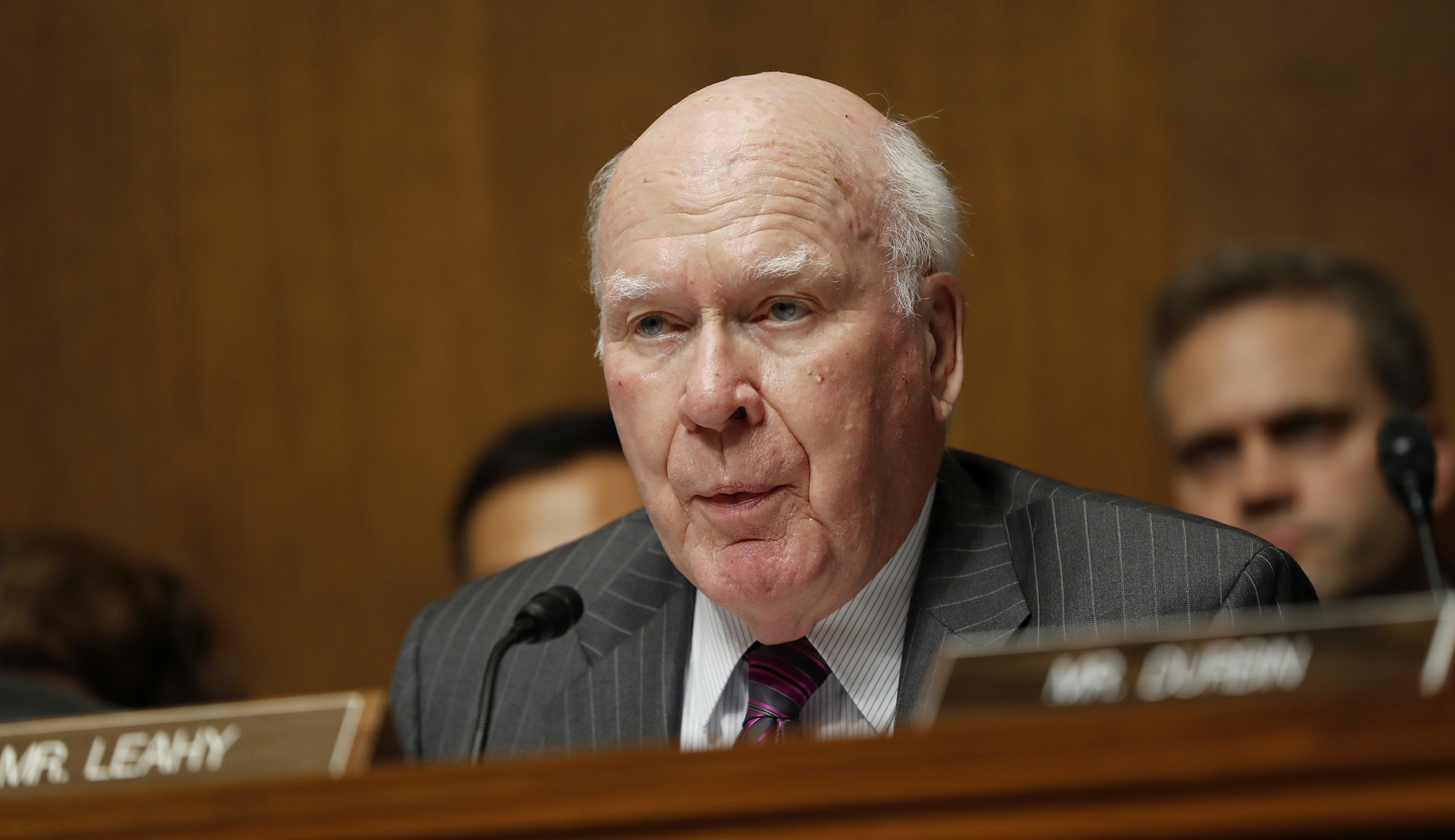 Patrick Leahy: ‘Comically bad nominee’ Sam Clovis dropped out over Russia scandal