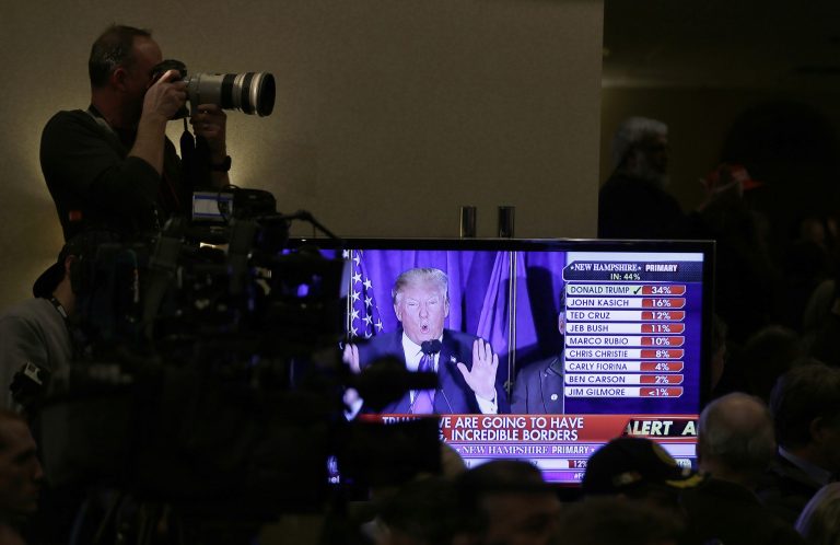 Two things have left the media powerless against Trump: his unpredictable nature and his status as GOP nominee. (AP Photo/David Goldman)